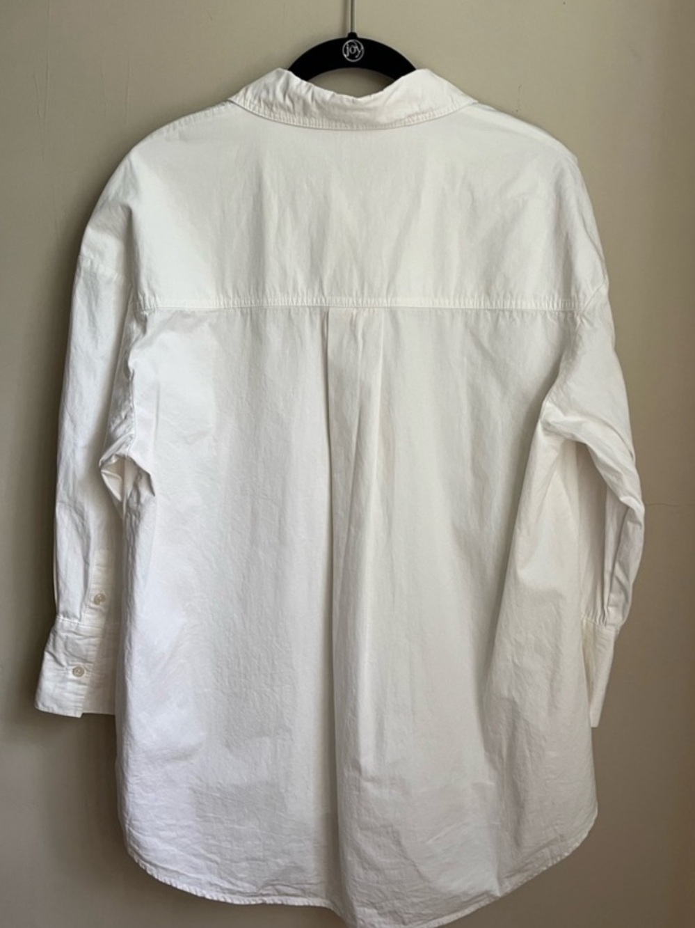 anine bing cotton button front shirt - Picture 7 of 7